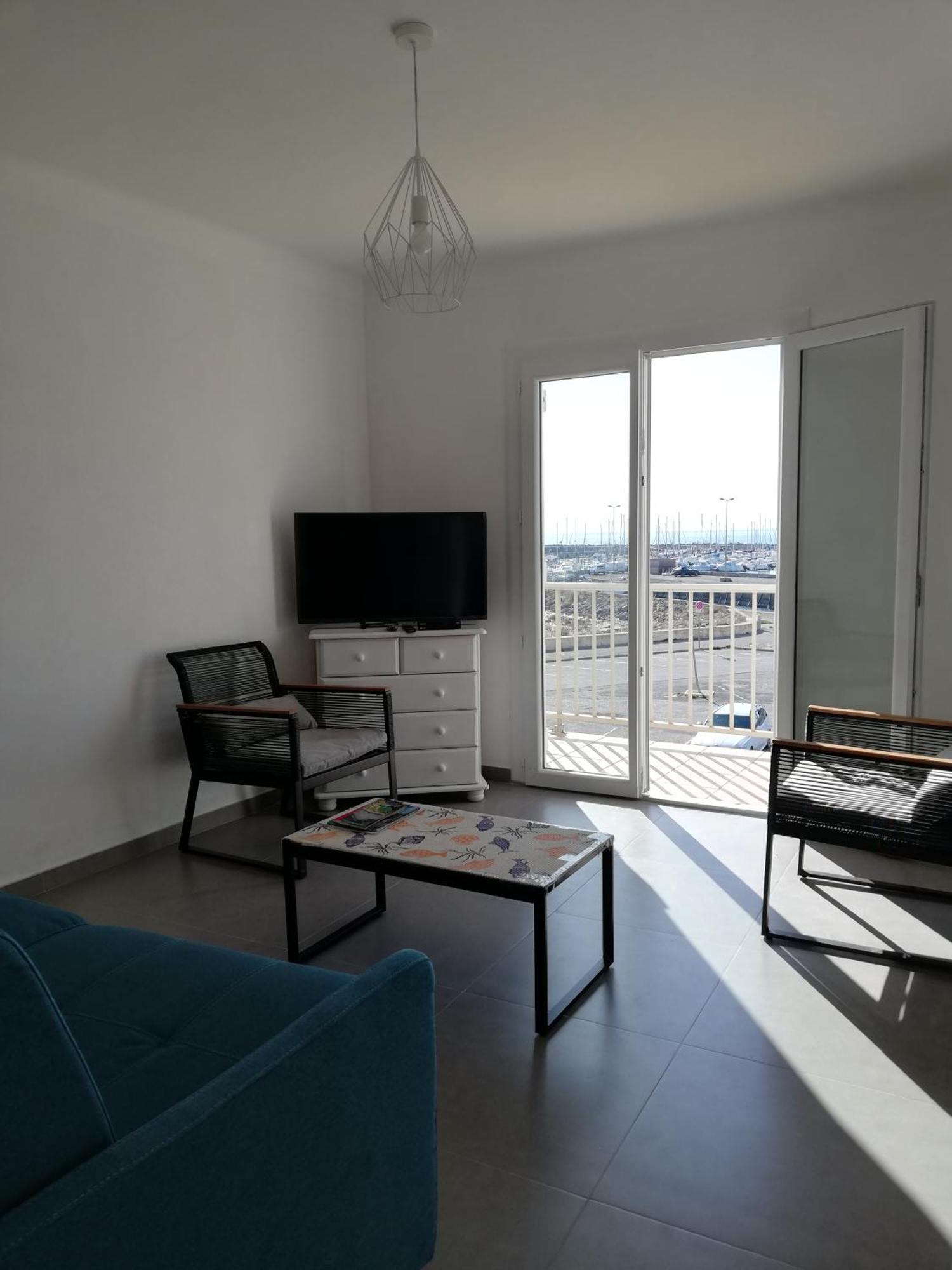 Superbe Appartement Avec Vue Sur Mer Et Port, Parking Prive Saint-Pierre-la-Mer  Esterno foto