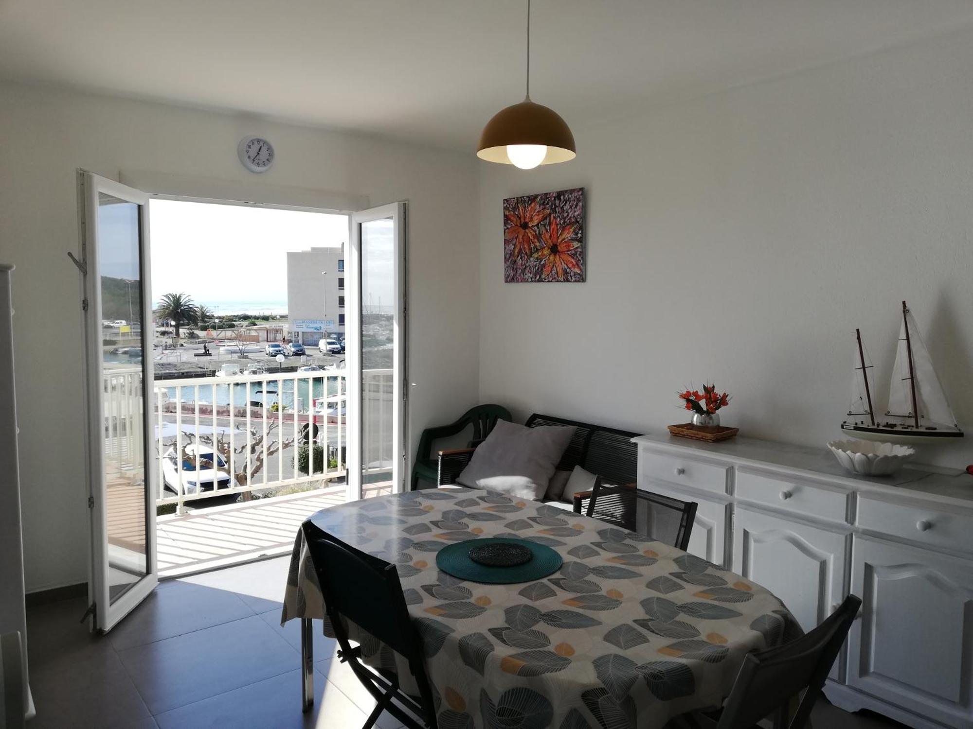 Superbe Appartement Avec Vue Sur Mer Et Port, Parking Prive Saint-Pierre-la-Mer  Esterno foto
